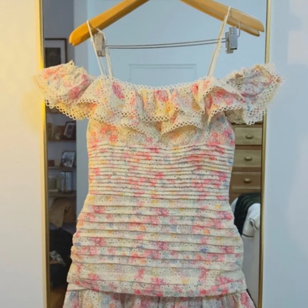 ASTR the Label Una Ruffle Mini Dress - Small